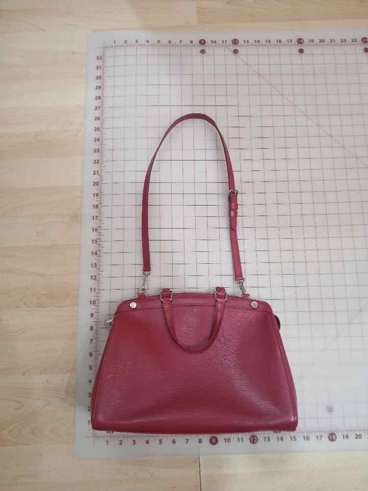 Louis Vuitton Brea MM Burgandy Handbag