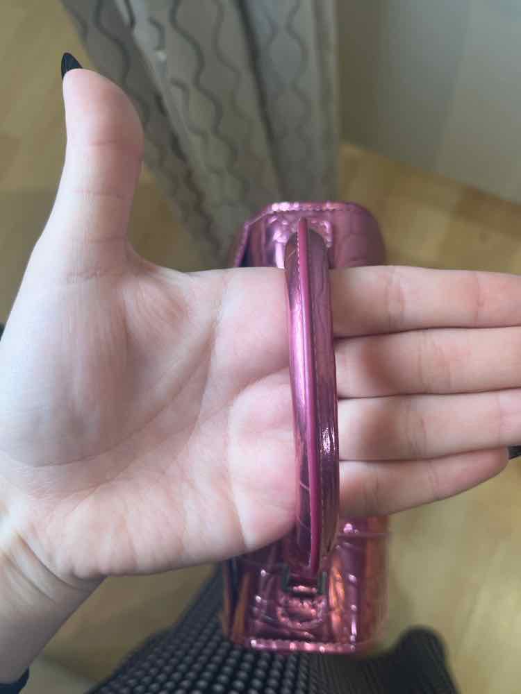 Balenciaga Hourglass XS Top Handle Bag Metallic Pink Handbag