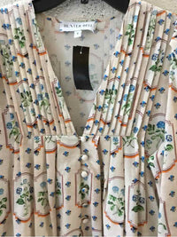 Hunter Bell Cream Multi Size S Dress