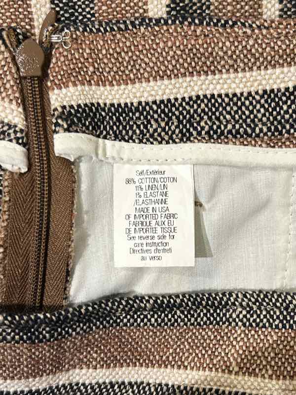 Theory Brown multi Size 8 Shorts
