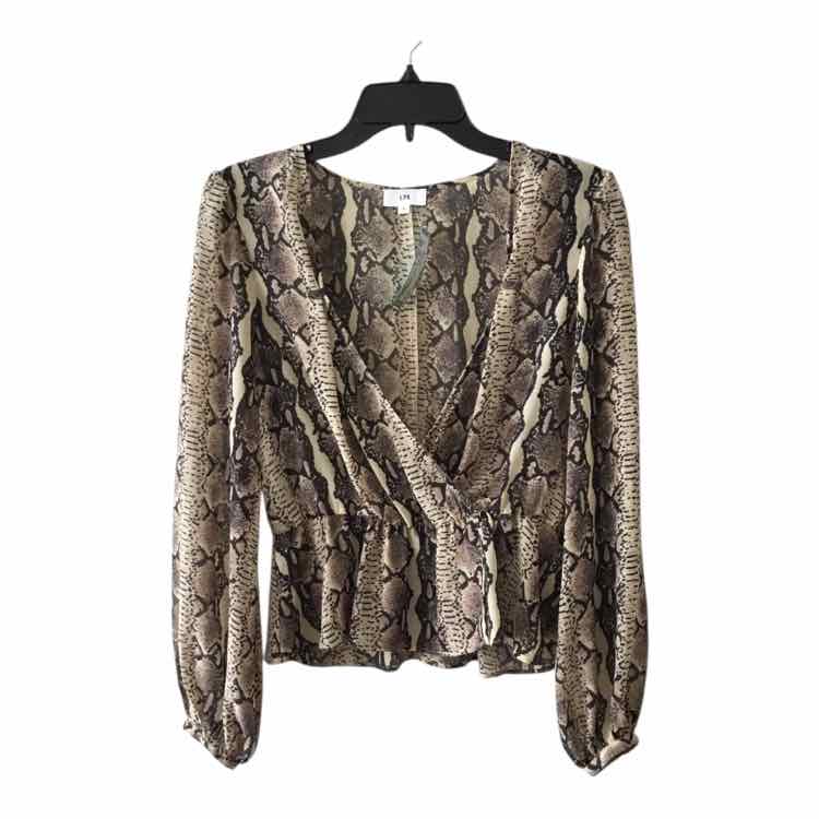 LPA Cream Multi Size S Shirt