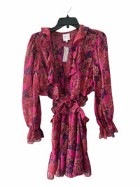 Misa LA Fuschia & Blue Size M Dress
