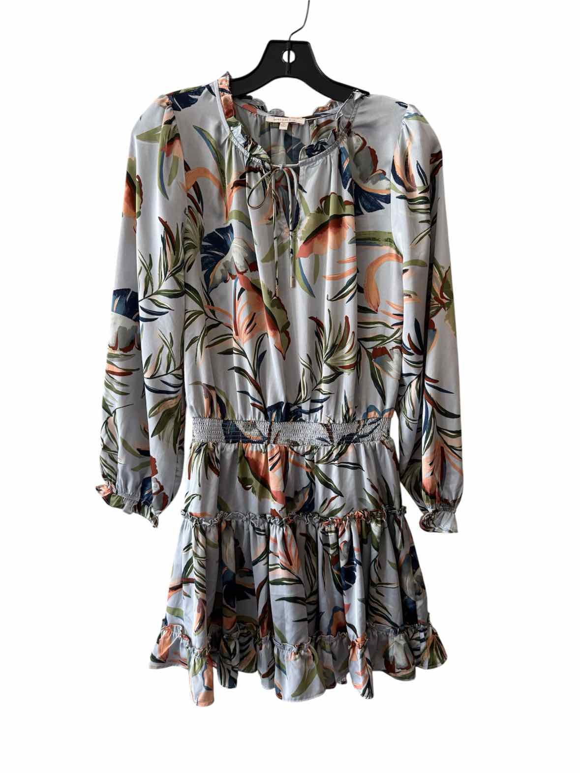 Skies are blue Powder Blue Multi Size XS Dress