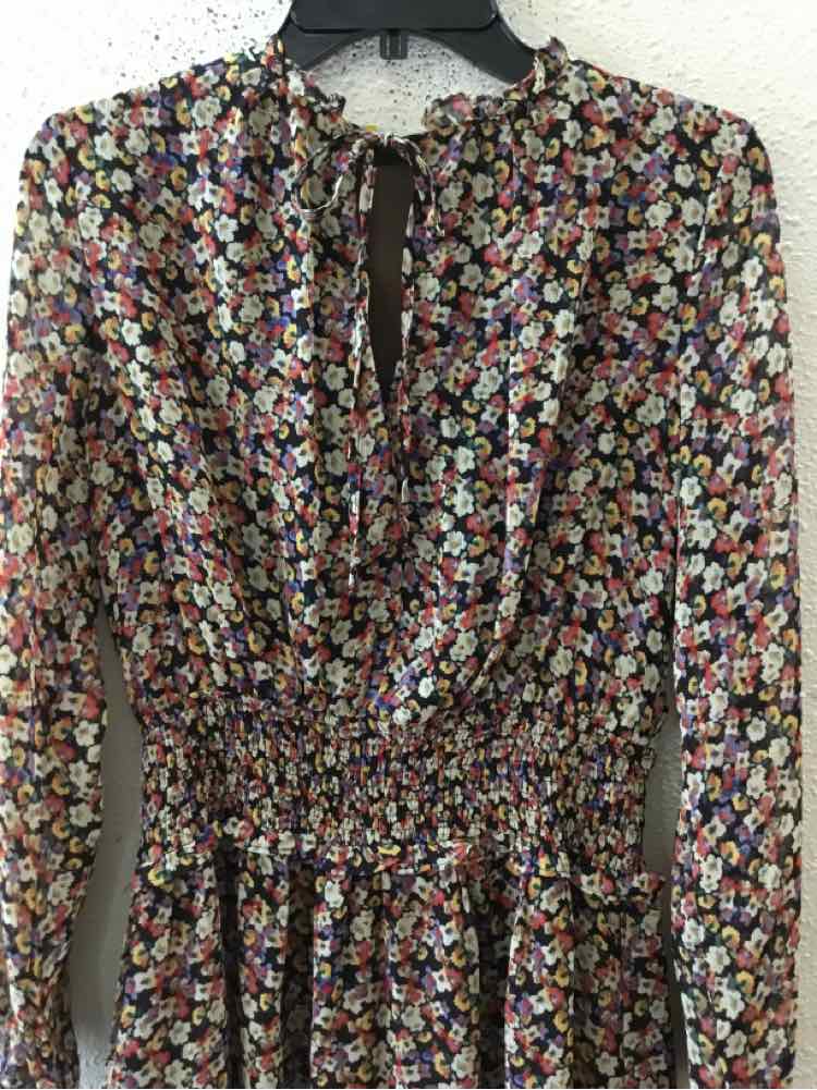 Vici Black Multi Size S Dress