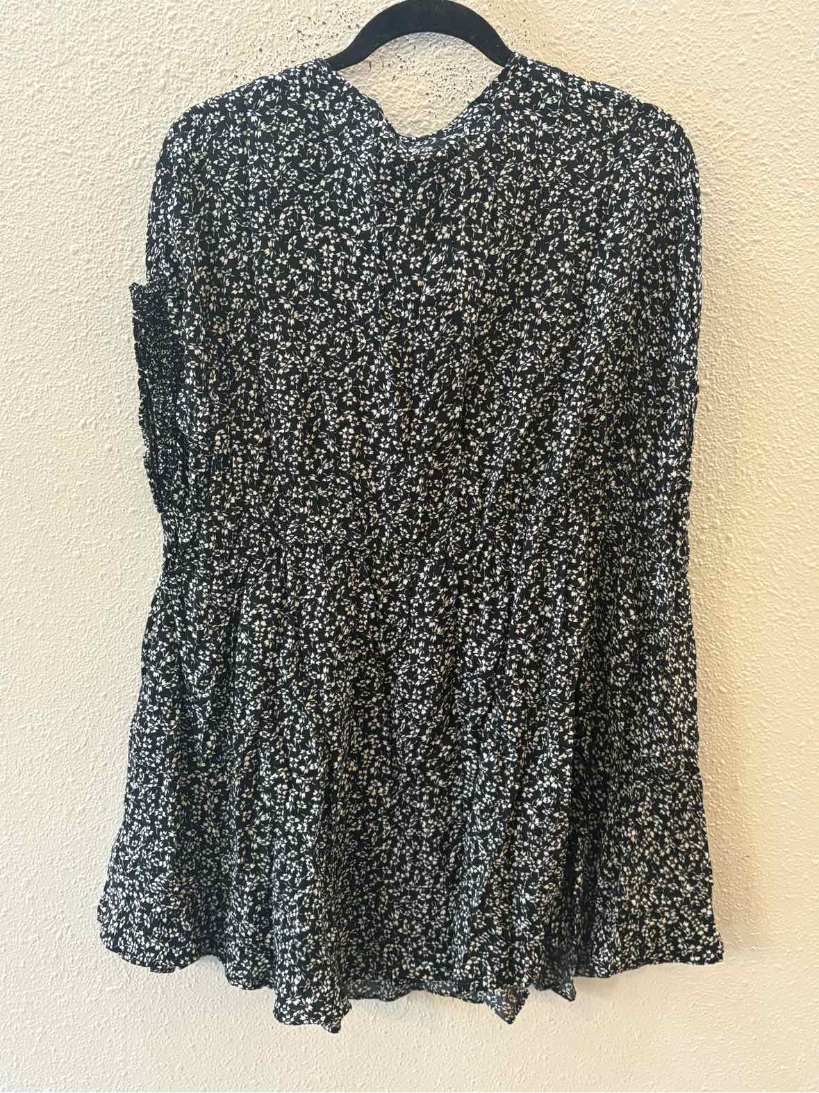 Free People Black and white Size S Dress – Swap Boutique