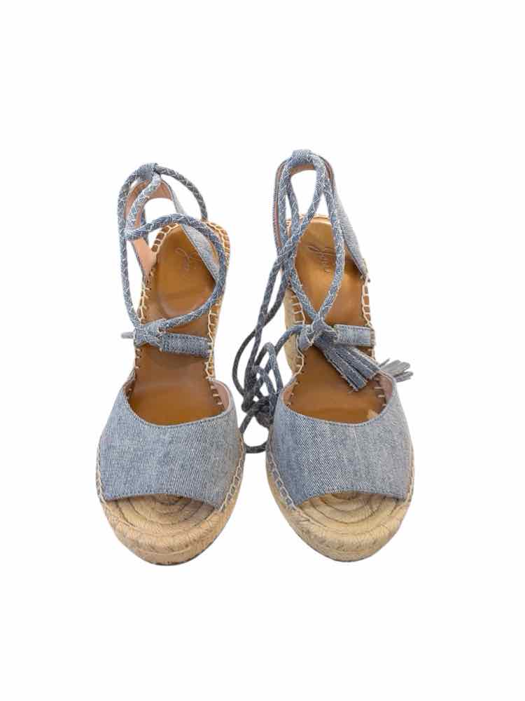 Joie Blue and Beige Size 36 1/2 Shoes
