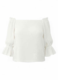 Trina Turk White Size L Shirt