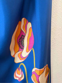 La Double J Blue Multi Size No Label Skirt