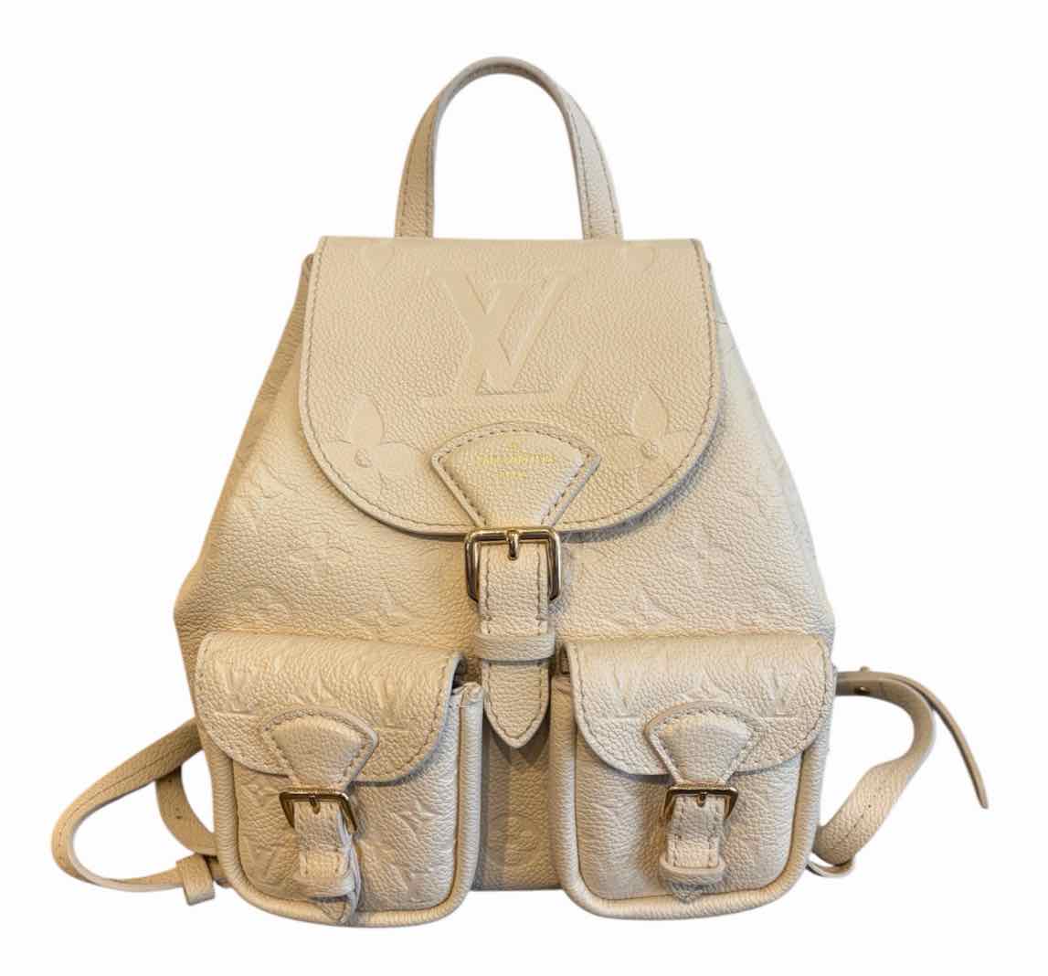 Louis Vuitton Backup Backpack Cream Handbag