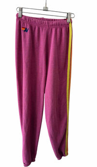 AviatorNation Neon Purple Size XS Sweatpants