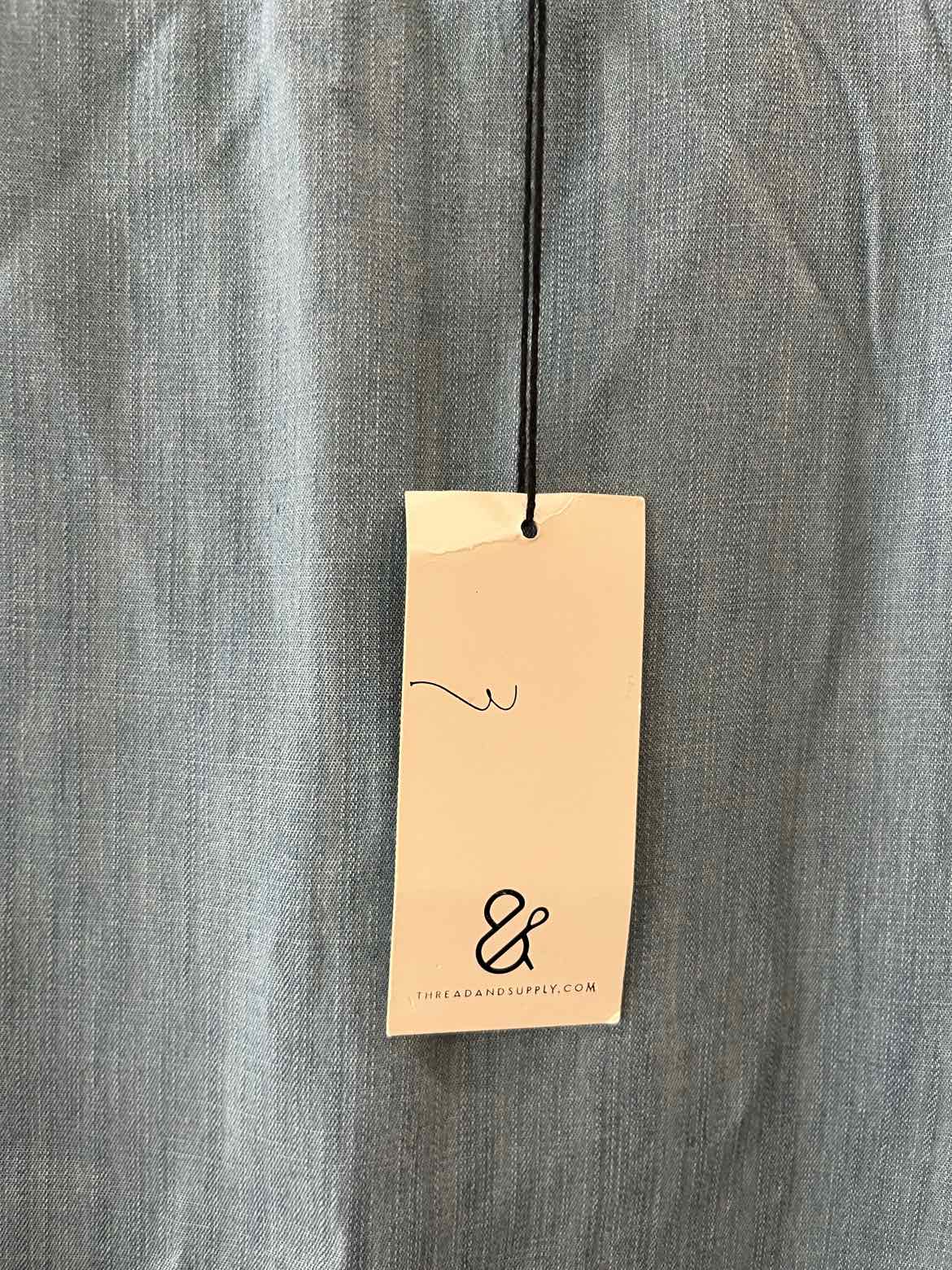 Thread and Supply Chambray Size S Shirt