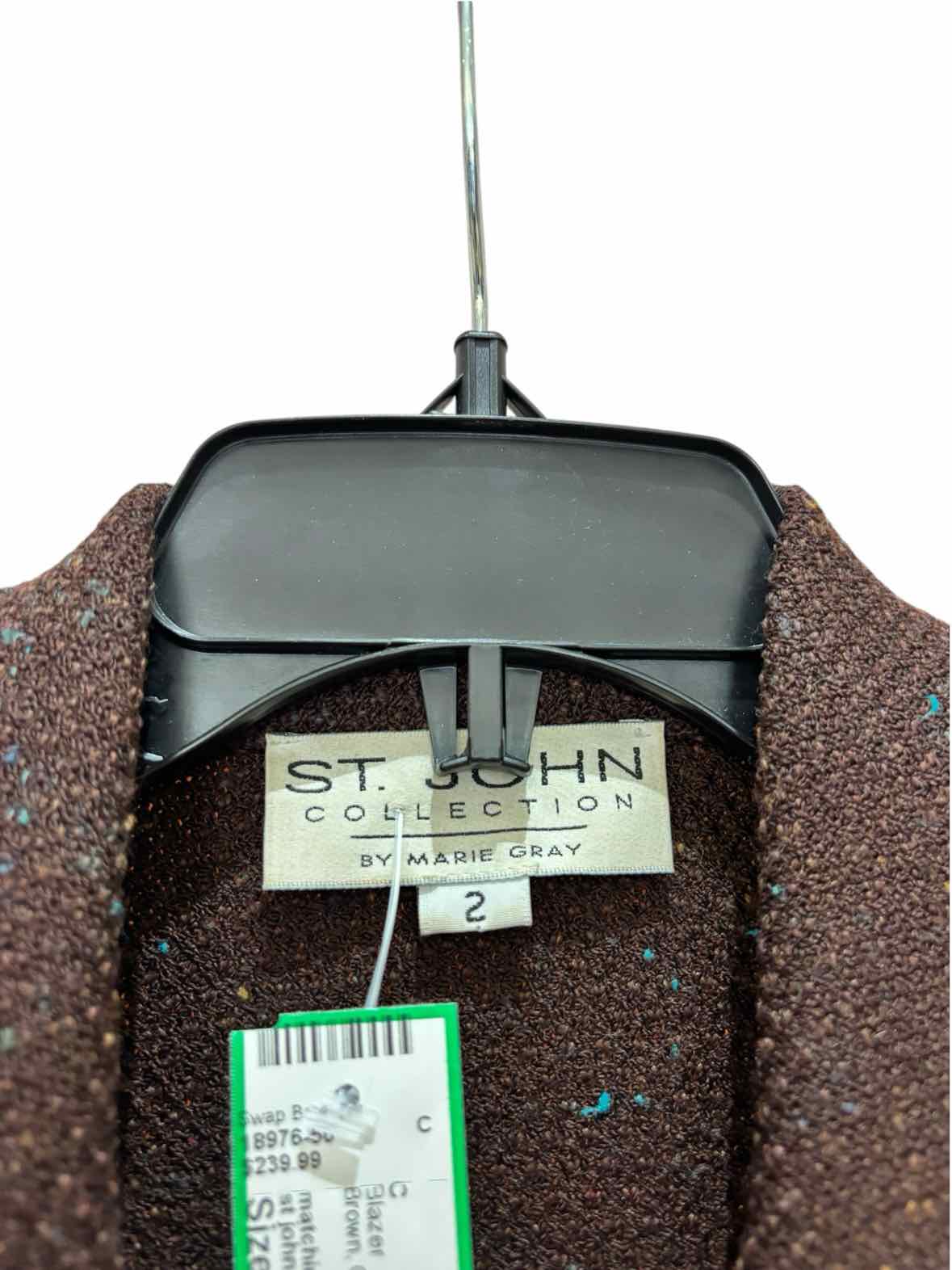 st john Brown Size 2 Blazer