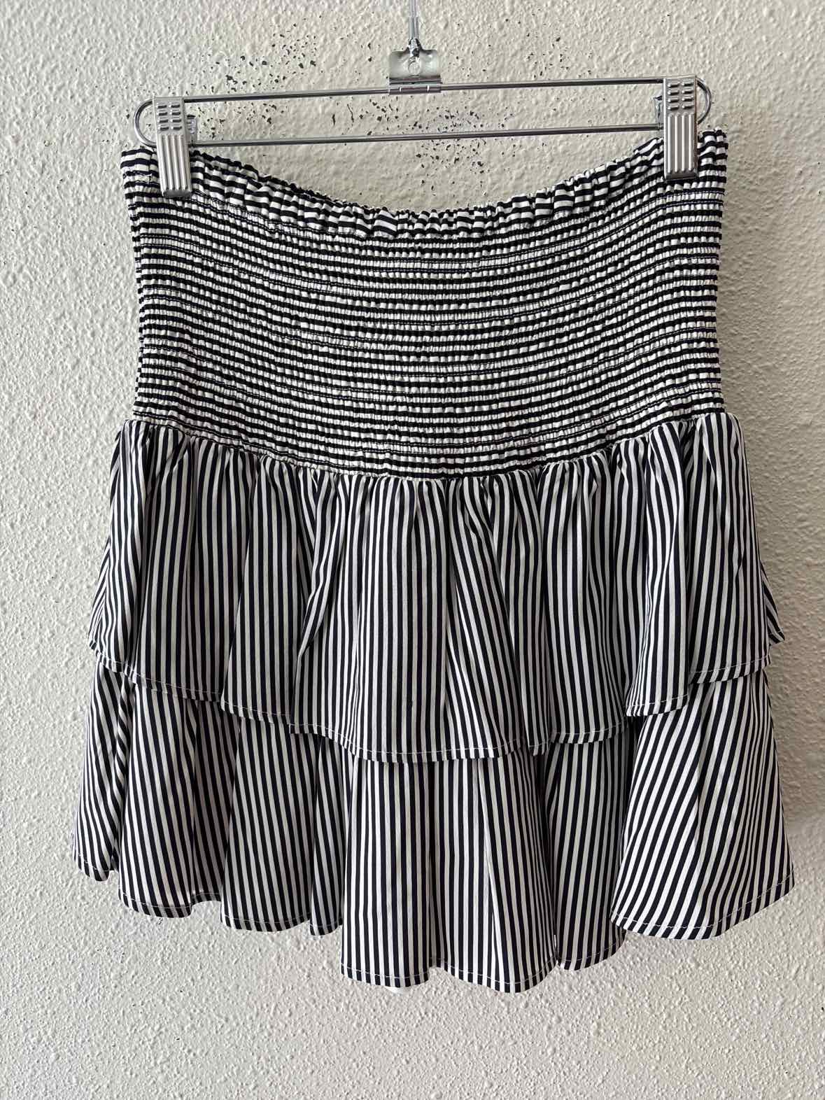 Anine Bing White and black Size XS/TP Skirt