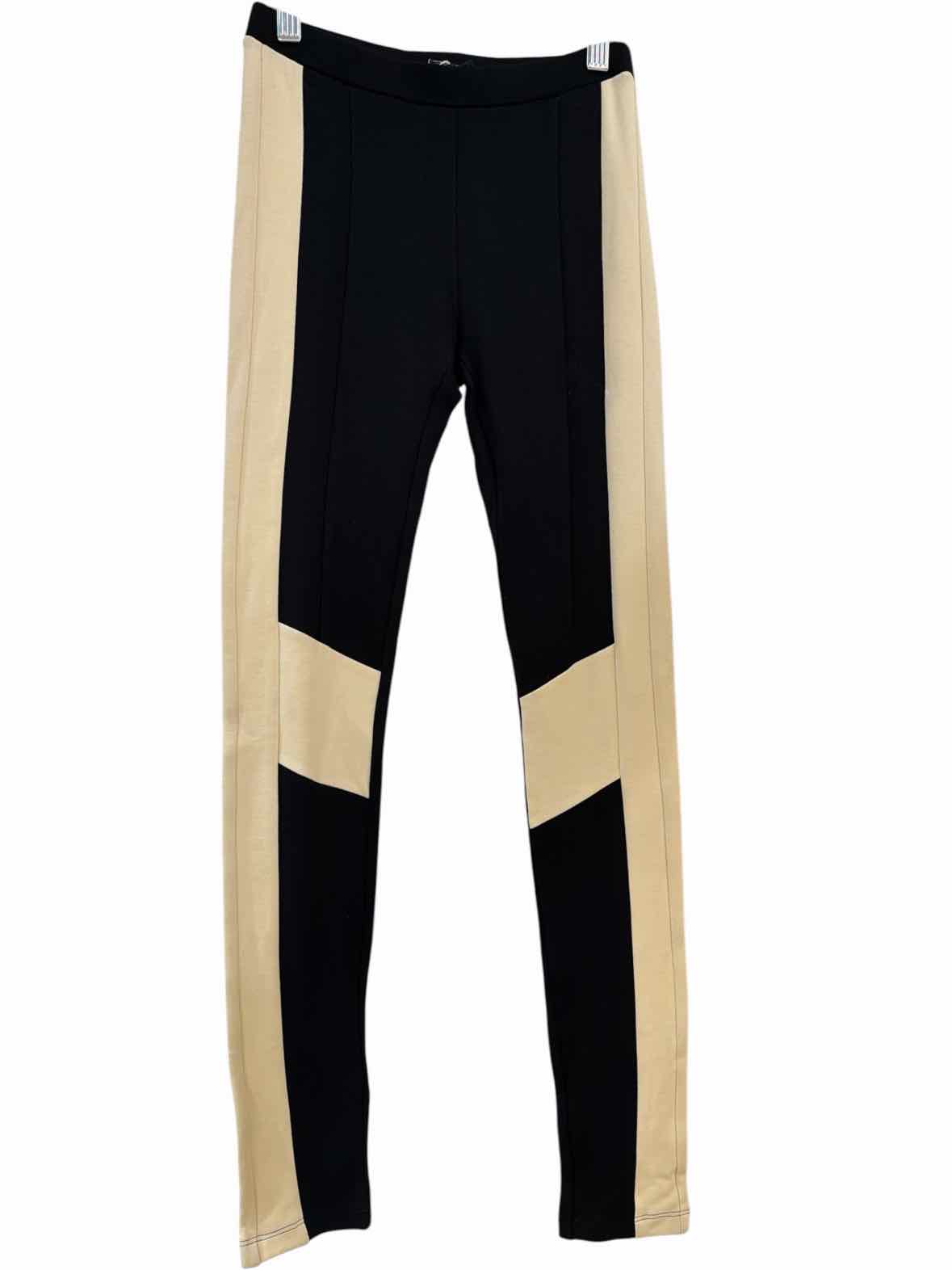 Just Cavalli black and beige Size 38 Leggings