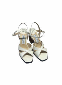 Jimmy Choo Off White Size 37 Shoes