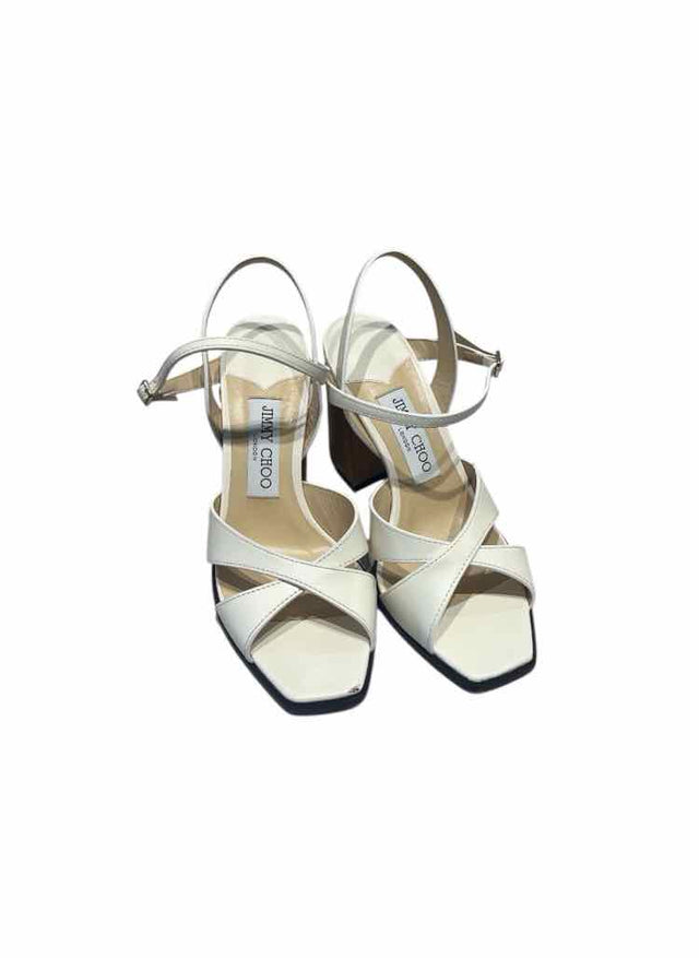 Jimmy Choo Off White Size 37 Shoes