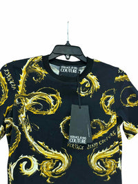Versace Jeans Couture Gold and Black Size S Dress