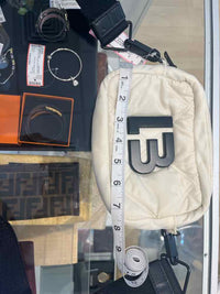 Bimba y Lola Crossbody white and baby blue Handbag