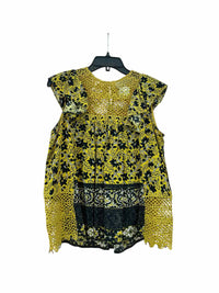 sea Black/Yellow Size 2 Blouse