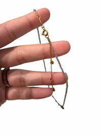Satya Jewelry White & Gold Bracelet