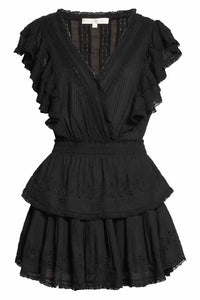 LoveShackFancy Black Size S Dress