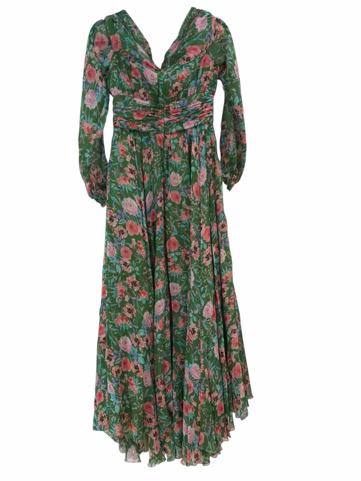 Amur Green Size 4 Dress
