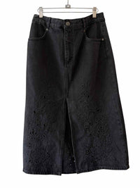 Farmrio black wash Size 30 Skirt