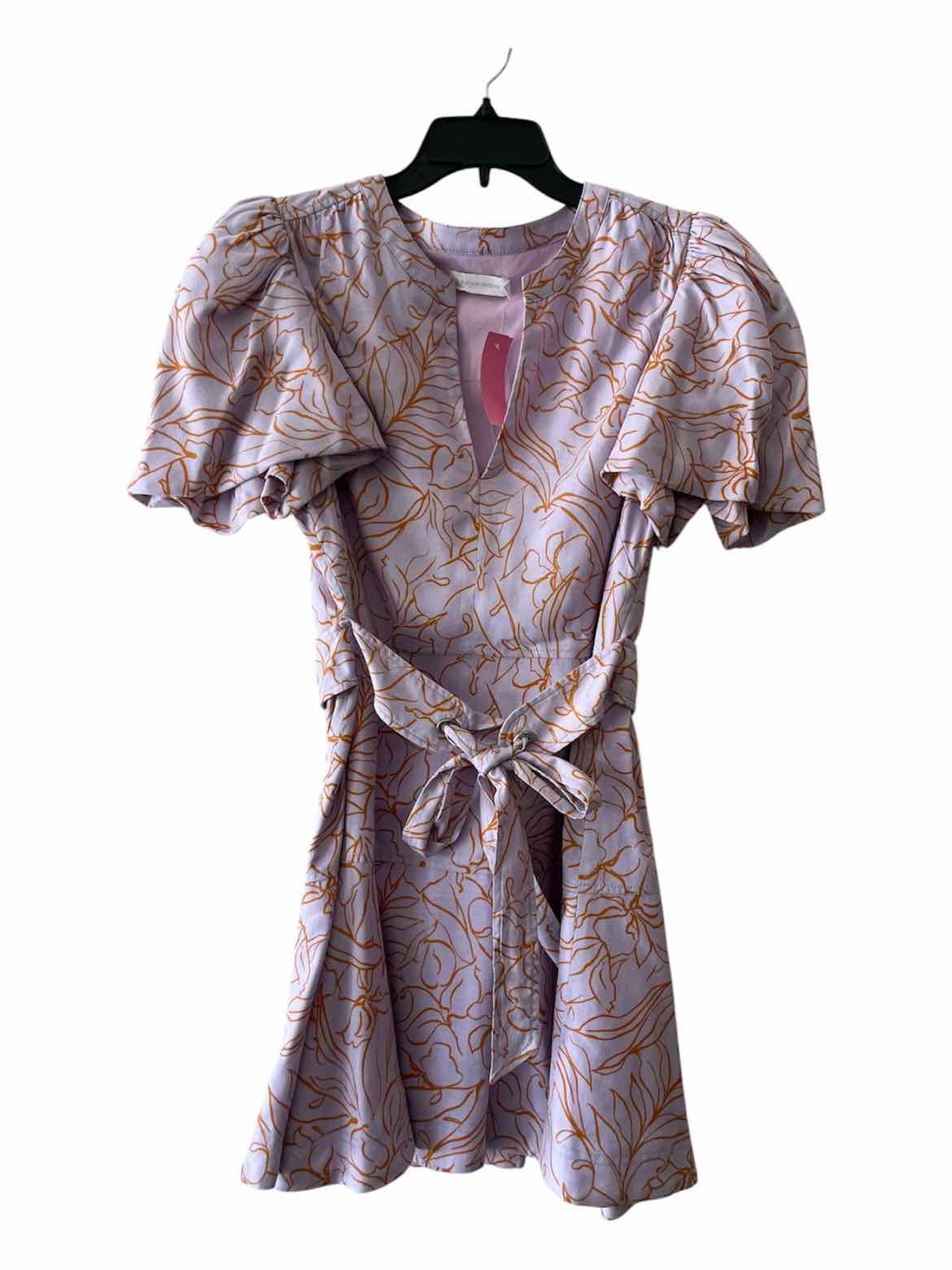 jonathan simkhai dress Jonathan Simkhai Lavender and orange Size L Dress – Swap Boutique