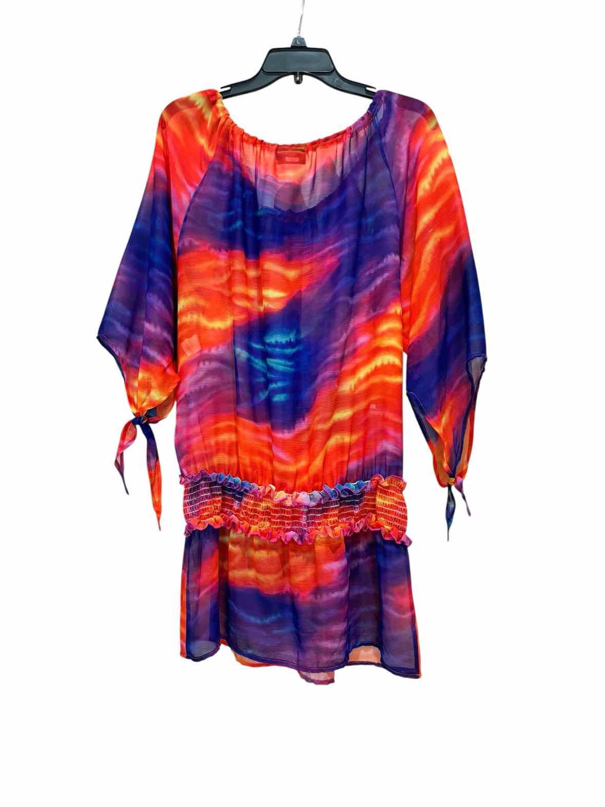 ABS Orange and Blue Size S/M Coverup
