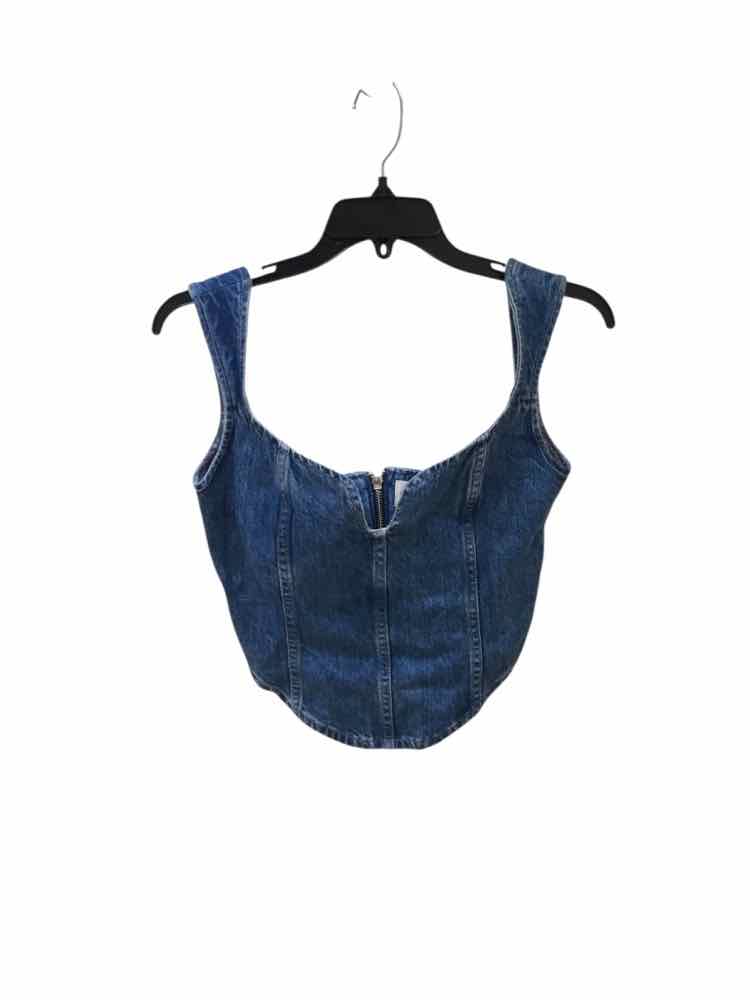 Mara Hoffman Blue Size 2 Shirt