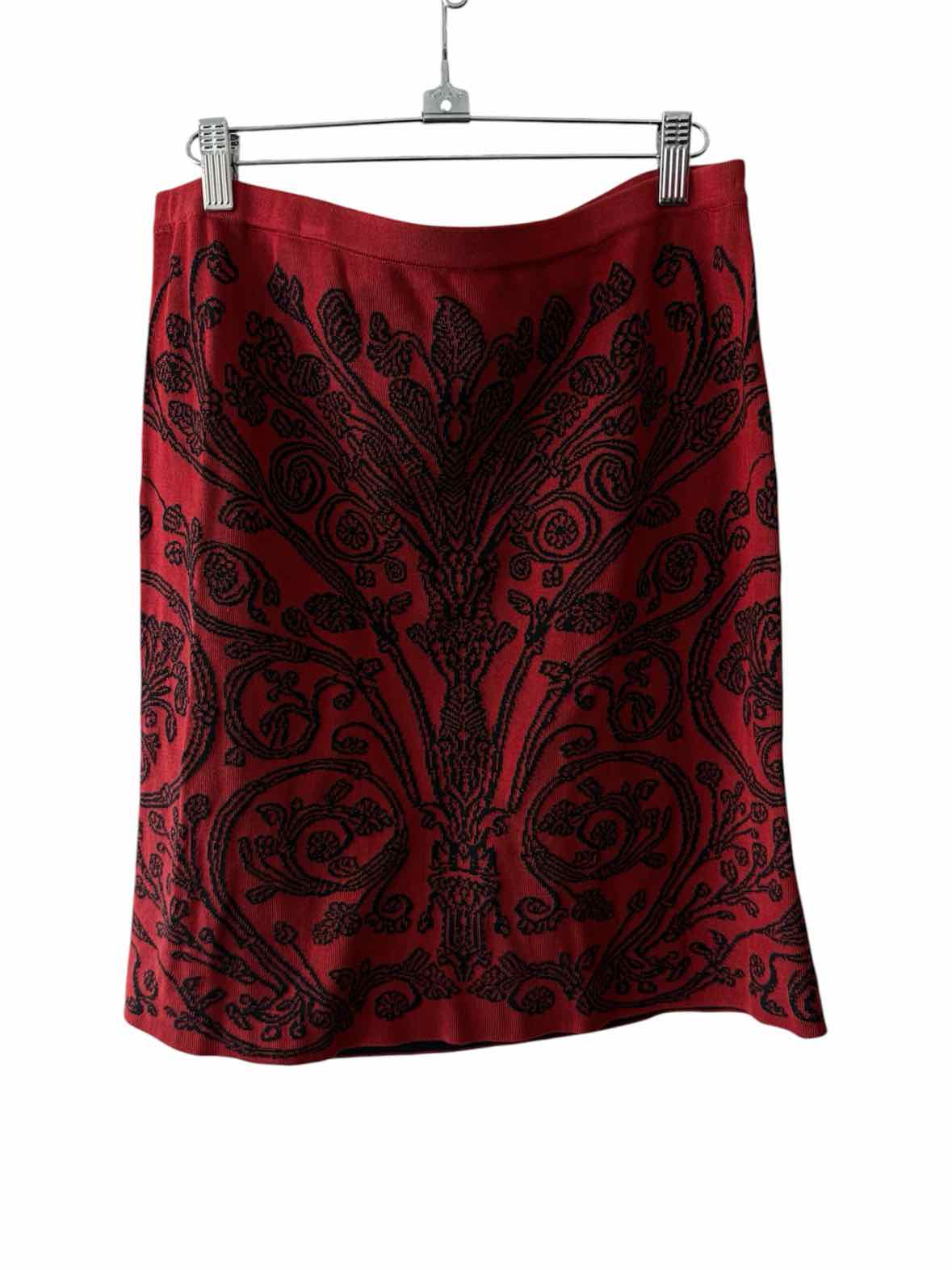 Peruvian Connection Brick Red Size L Skirt