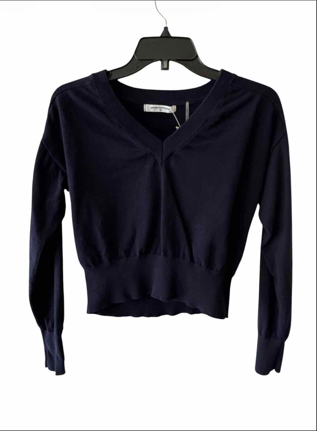 perfectwhitetee Navy Blue Size XS Sweater