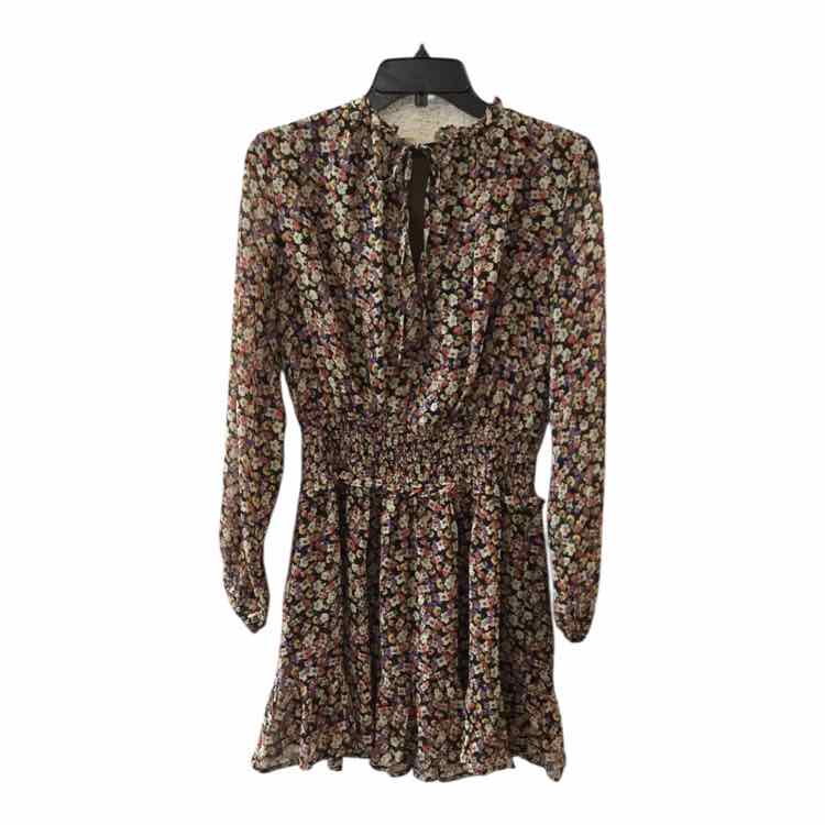 Vici Black Multi Size S Dress