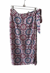 LOFT Petites Purple Multi Size 4P Skirt