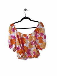 Cynthia Rowley Pink and Orange Size M Shirt