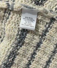 st john white and gray Size P Cardigan