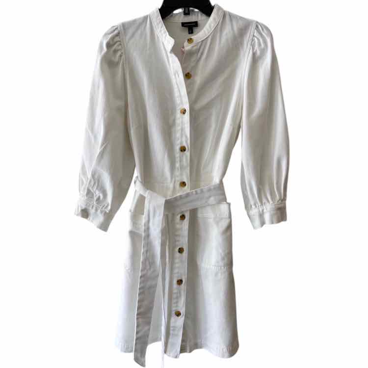 Who What Wear White Size S Dress