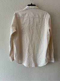 Frank & Eileen Cream Size S Shirt