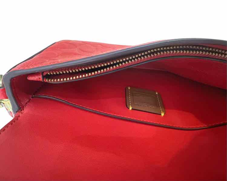 Coach Red Handbag