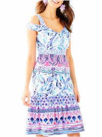 Lily Pulitzer blue and white multi Size 00 Dress