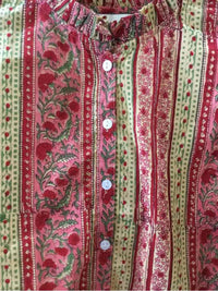 Fox & Hen Red and Pink Size XS Shirt