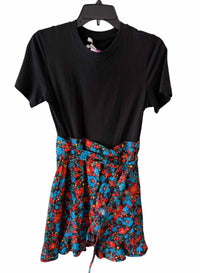 Derek Lam 10 Crosby Black Multi Size 4 Dress