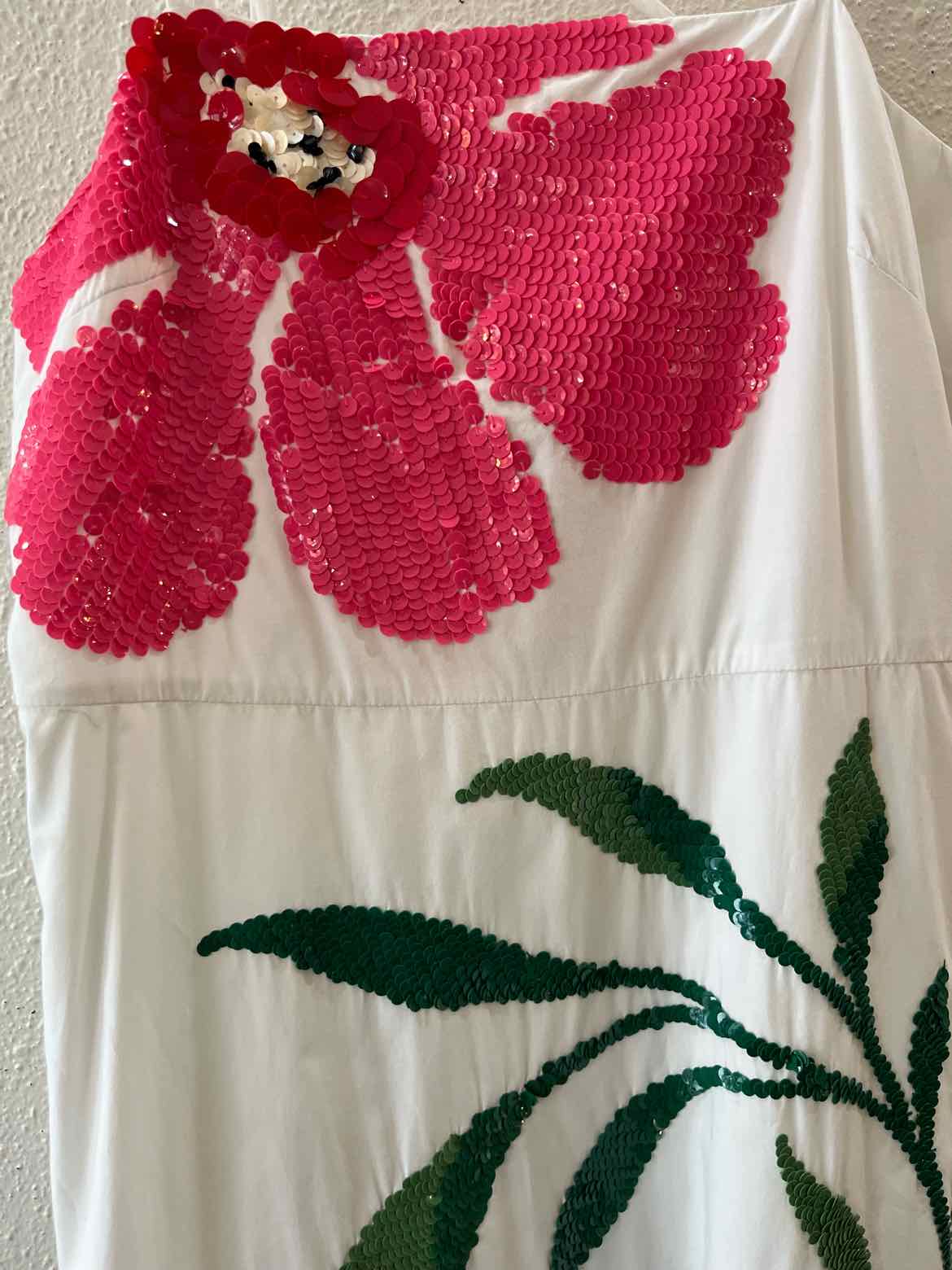 Viam White Multi Size XS Dress
