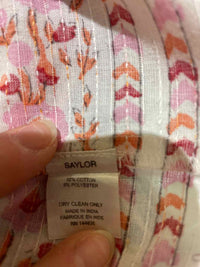Saylor White and Pink Size XS Shirt