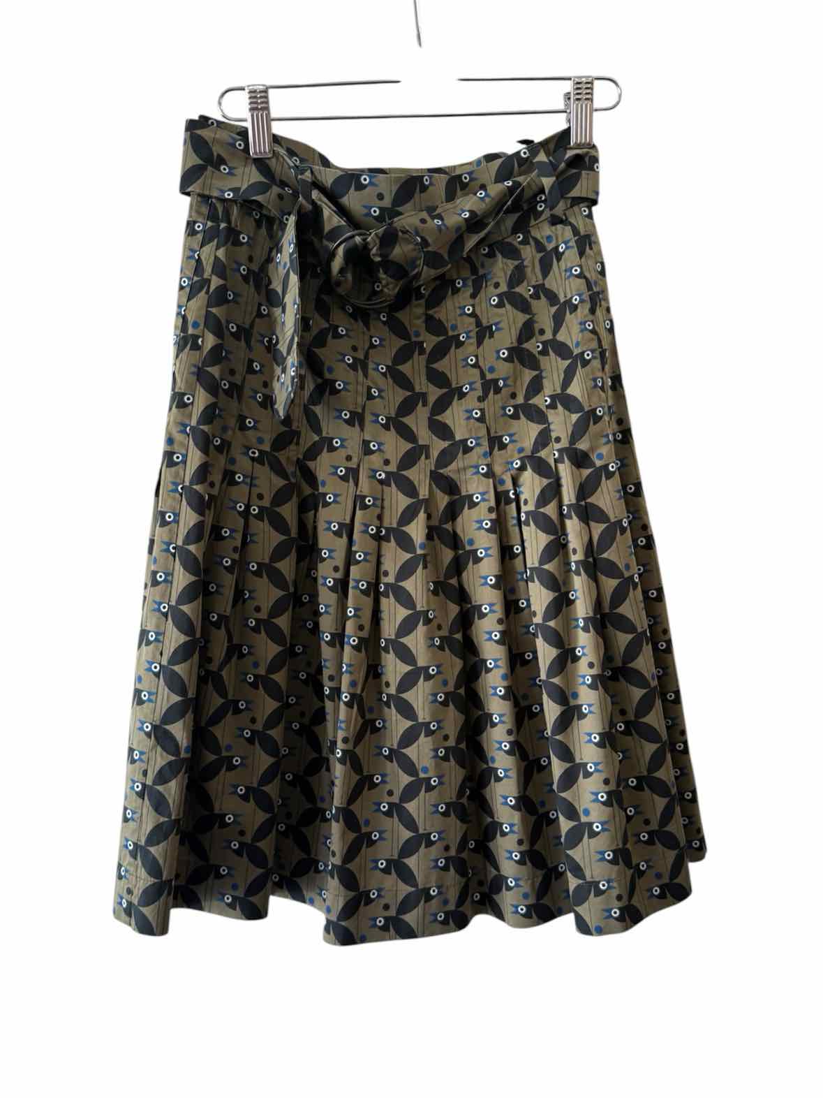 Akris punto Olive Multi Size 2 Skirt