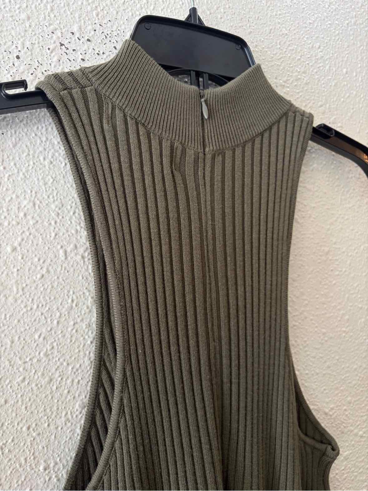 Andrea Iyamah Olive Size S/M Dress