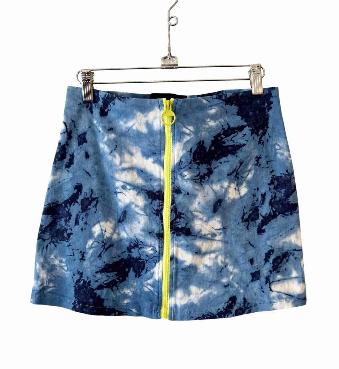 know.one.cares Blue Multi Size M Skirt