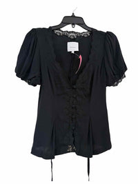 Reformation Black Size 6 Shirt