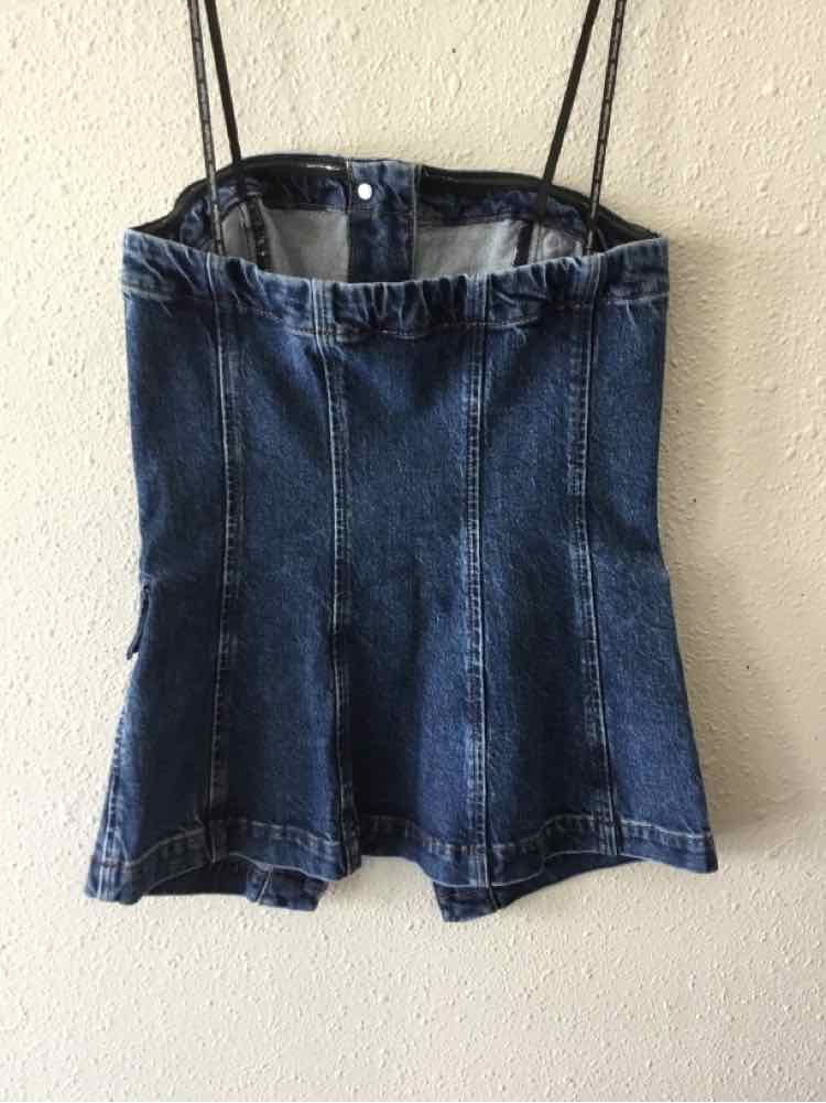 Favorite Daughter Dark Wash Size 4 Bustier