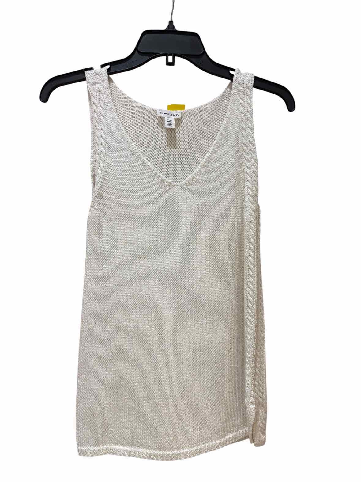 Tribal Jeans White Size XS Shirt